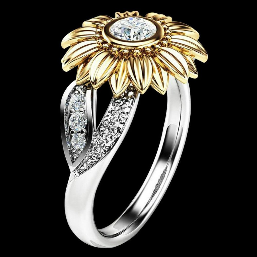 NWOT Sunflower Ring - Picture 6 of 16